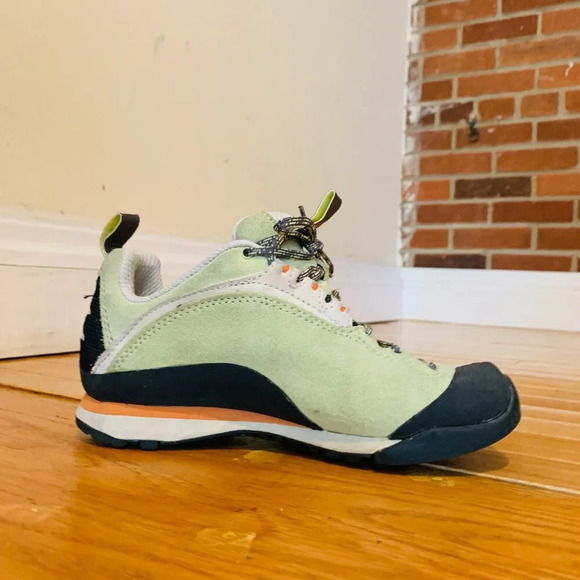 Merrell Continuum Edge Vibram Sole Women’s Hiking Shoes Size 6 Sage Green Used - Picture 2 of 16